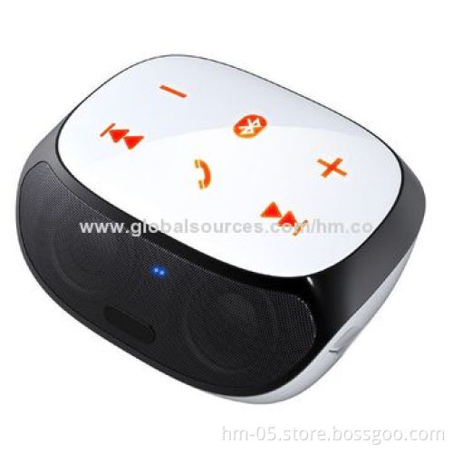 Mini Portable HIFI Wireless Bluetooth Speaker for iPhone Touch Screen USB/TF/FM MIC Rechargeable